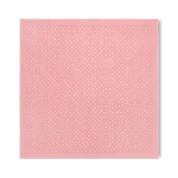 Louis Vuitton Monogram Classic Shawl Rose Pale - Picture 1 of 6